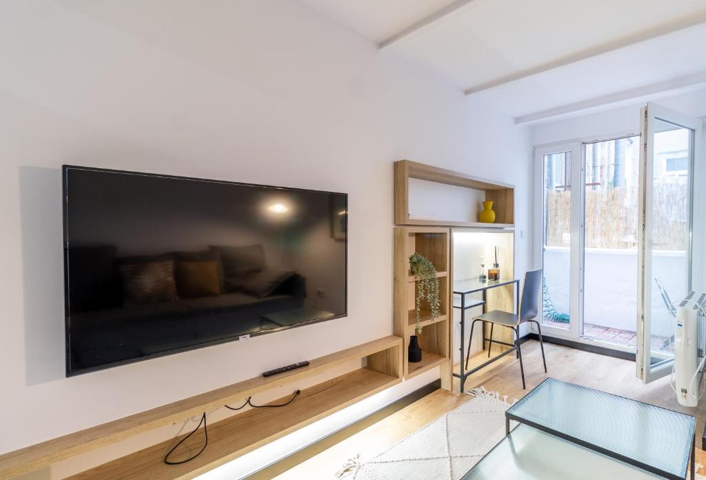 TV a/nebo společenská místnost v ubytování Premium apartment in Vigo