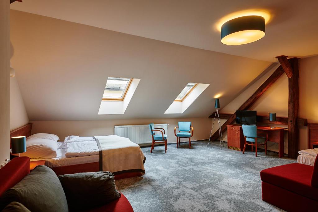Posezení v ubytování Hotel Terasa