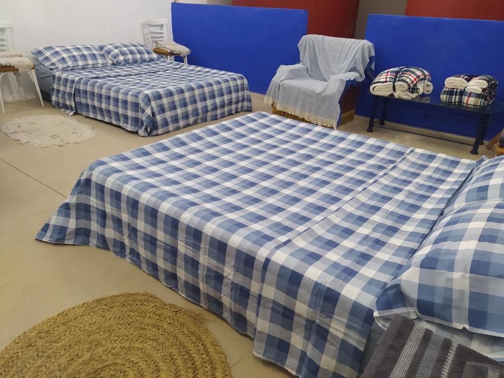 Postel nebo postele na pokoji v ubytování Casa (tipo) RURAL MANCHEGA