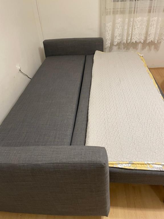 Postel nebo postele na pokoji v ubytování Slanica Mak