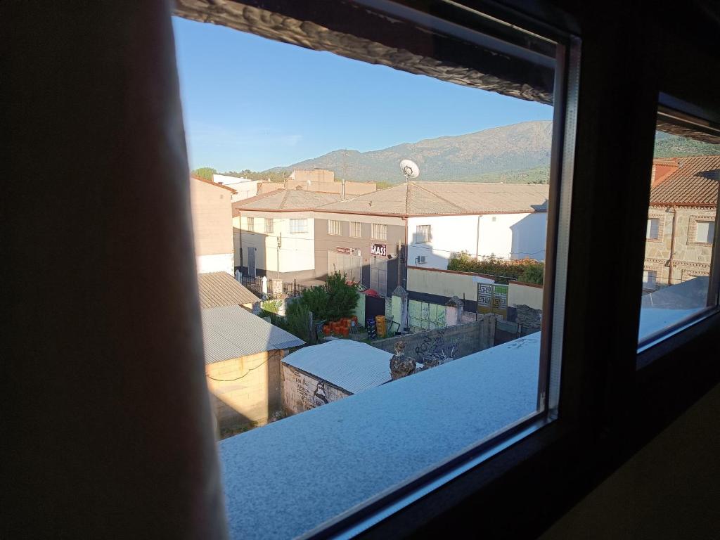 Nespecifikovaný výhled na hory nebo výhled na hory při pohledu z hotelu