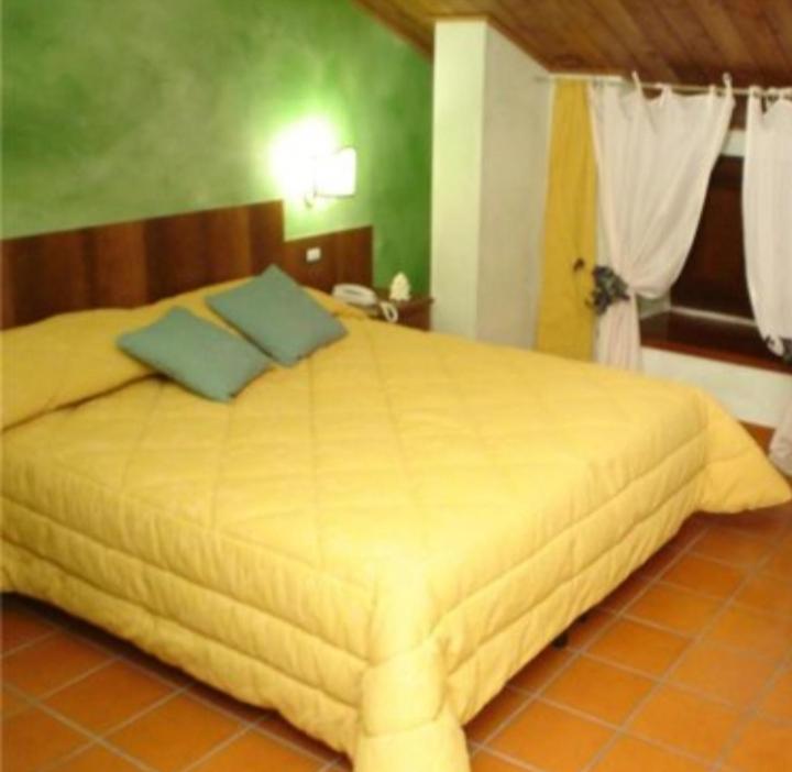 Postel nebo postele na pokoji v ubytování Hotel Natros