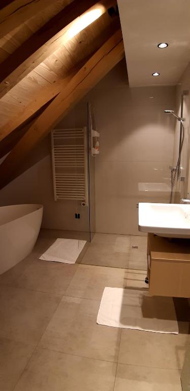 Koupelna v ubytování Haus Hof 30