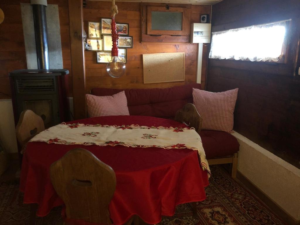 Posezení v ubytování Chalet Alpin suisse