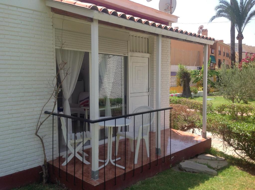 Ogród w obiekcie Bungalow Aloha Torres