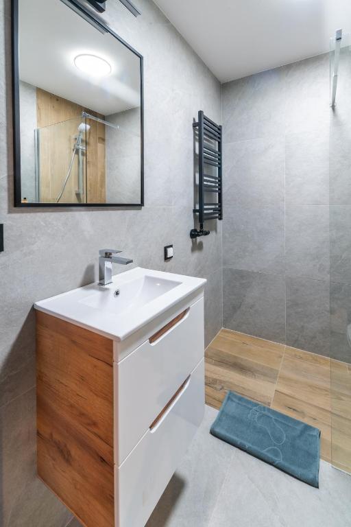 Koupelna v ubytování Apartamenty Pod Wyciągiem