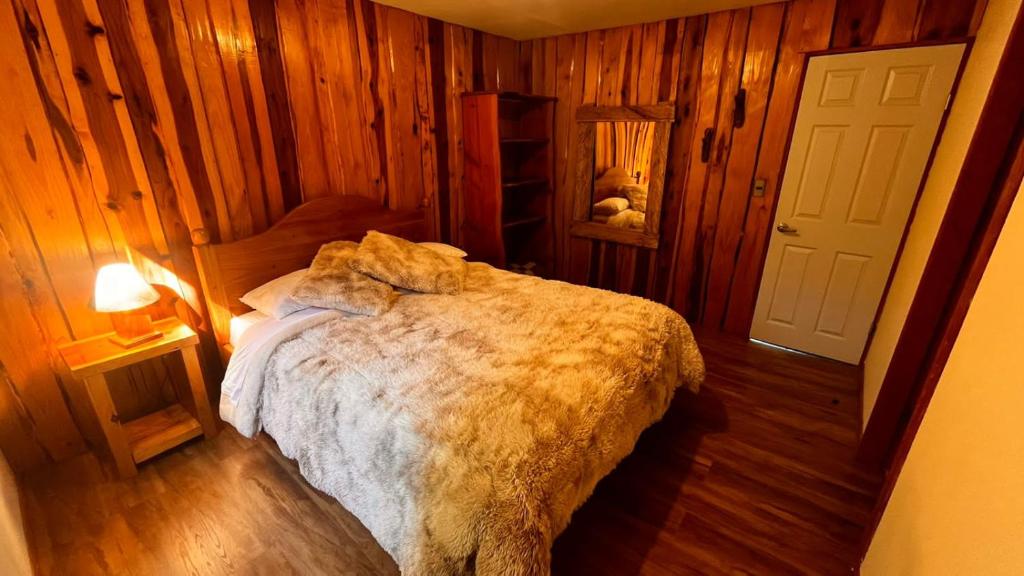 Postel nebo postele na pokoji v ubytování Ruka Pucón Hostel