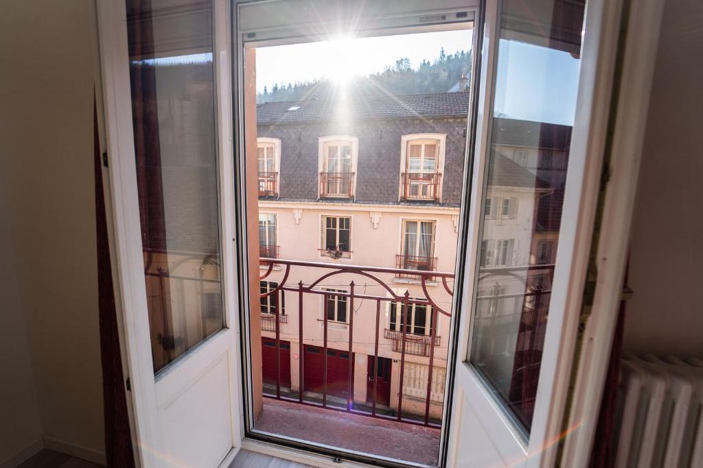 Balkón nebo terasa v ubytování Céline hôtel le miridan