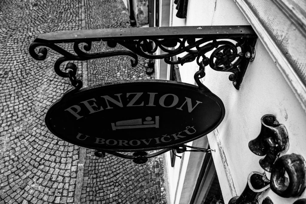 Certifikát, hodnocení, plakát nebo jiný dokument vystavený v ubytování Penzion U Borovičků