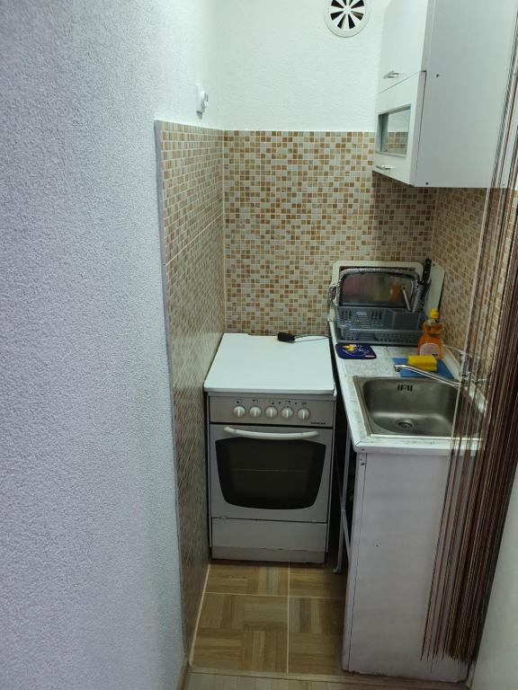 Kuchyň nebo kuchyňský kout v ubytování Walter guest house