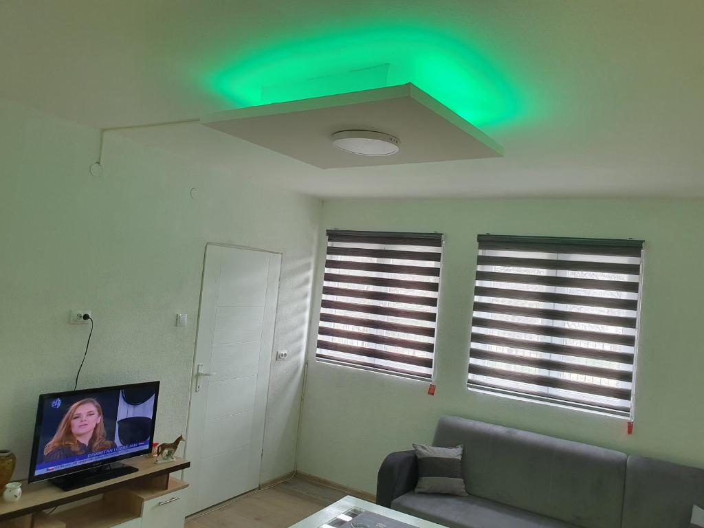TV a/nebo společenská místnost v ubytování Walter guest house