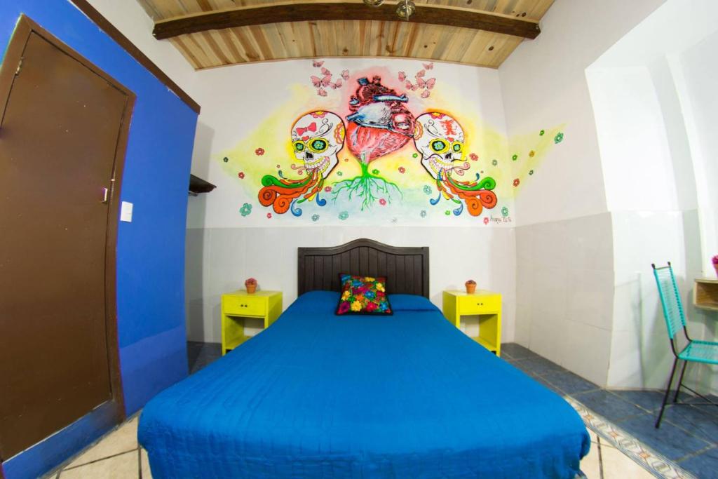Gente de Más Hostel - Chambre Double