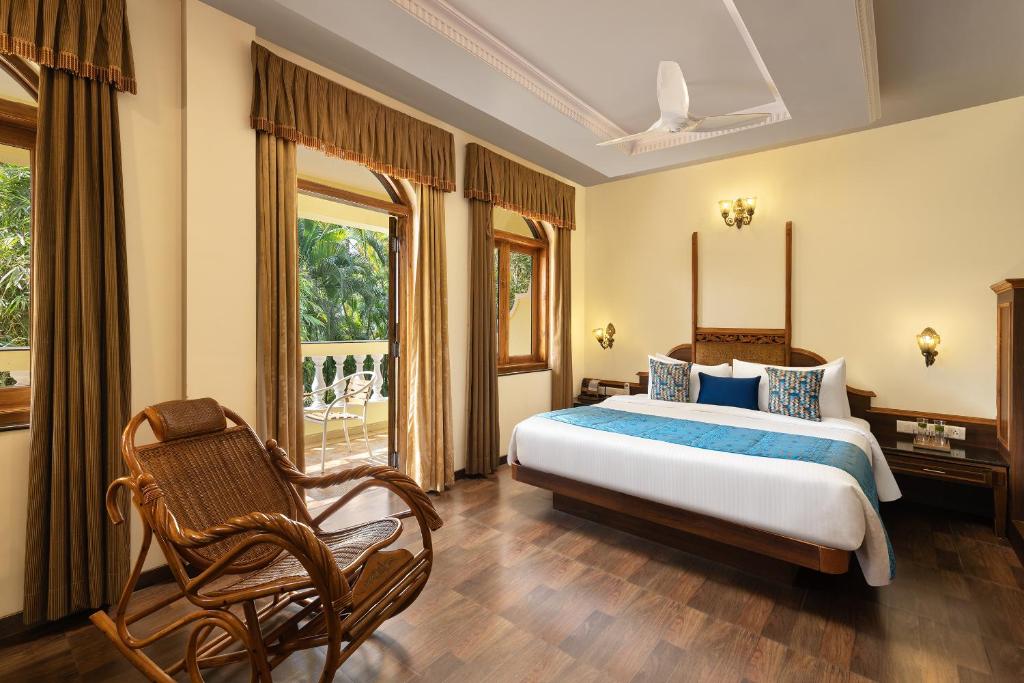 Postel nebo postele na pokoji v ubytování Fortune Resort Benaulim Goa - Member ITC Hotels' Group
