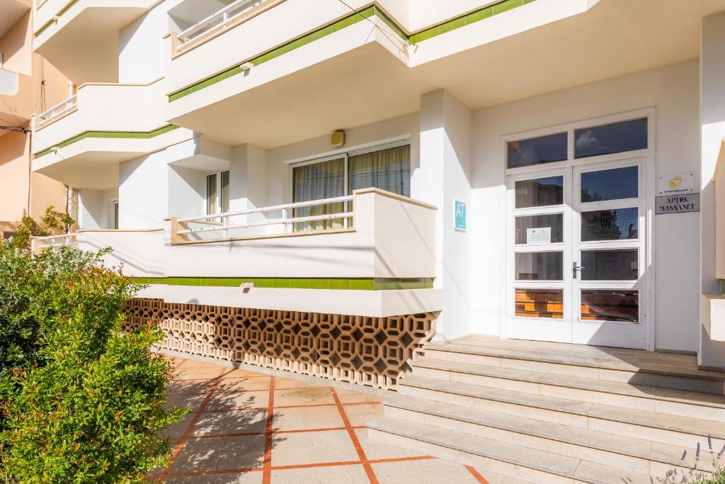 Balkón alebo terasa v ubytovaní Apartament Massanet ba