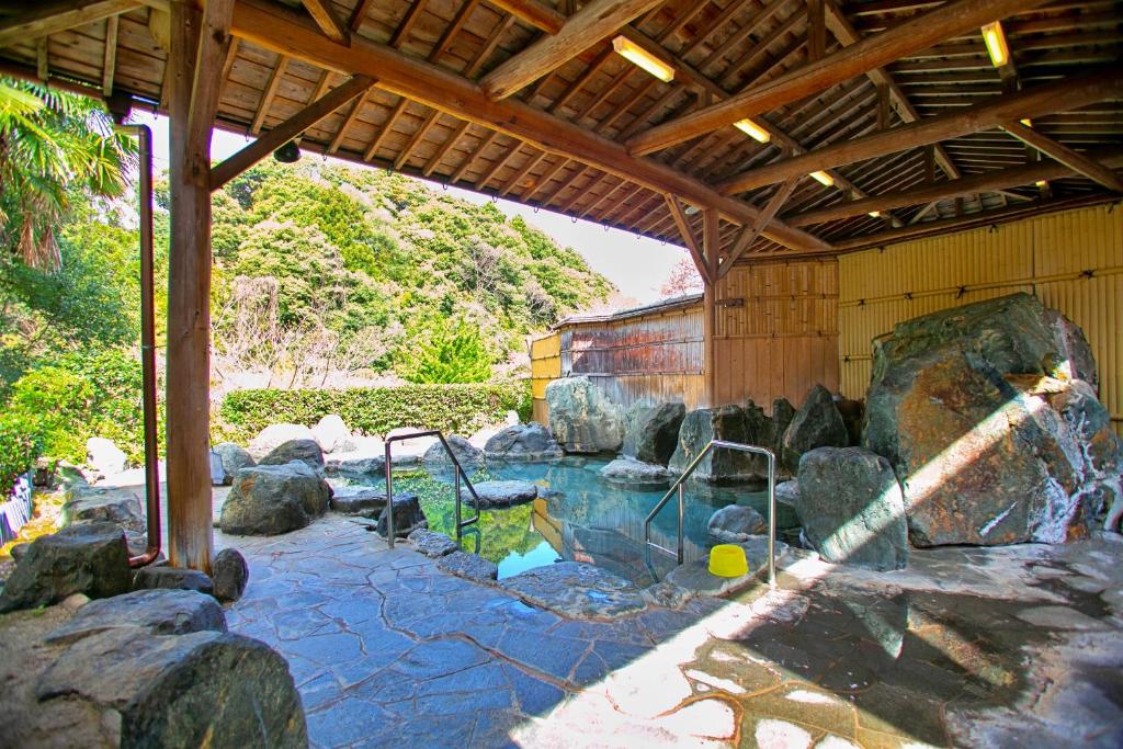 Zahrada ubytování glampark Shikisou Shimane