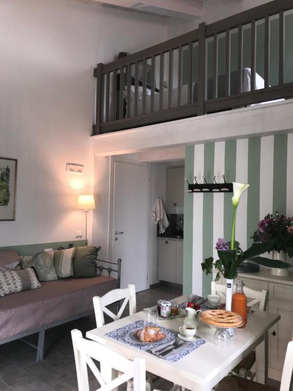 Posezení v ubytování B&B La Dolce Riva