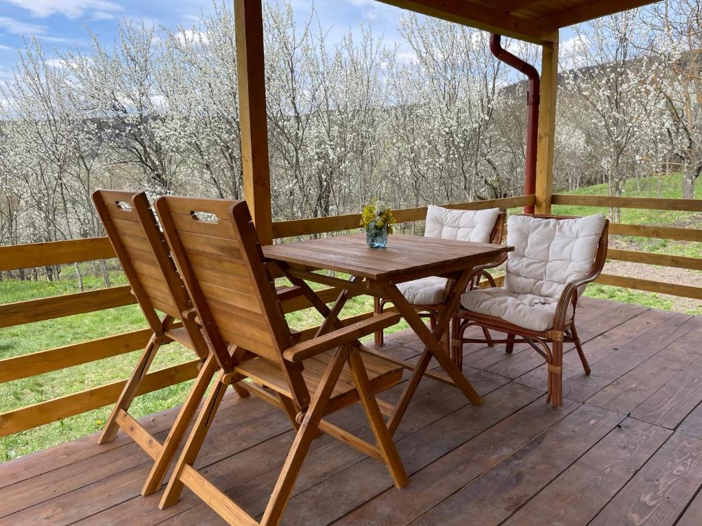 Balkón nebo terasa v ubytování Tiny Heaven Chidea