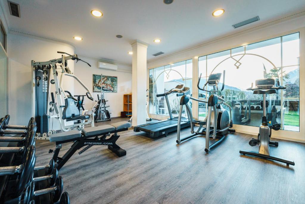 Fitness centrum a/nebo fitness zařízení v ubytování Hotel Starkenberg