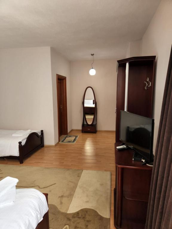 Postel nebo postele na pokoji v ubytování Guesthouse Bimbli