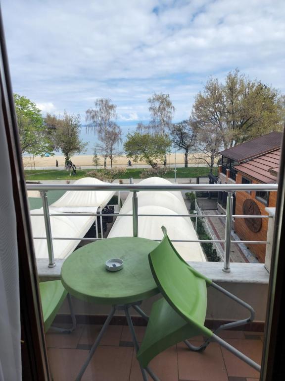 Balkón nebo terasa v ubytování Guesthouse Bimbli