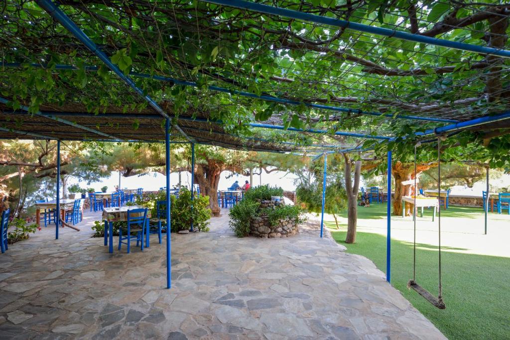 Zahrada ubytování Taverna Akrogiali