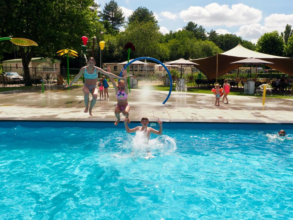 Bazén v ubytování Vakantiepark Breebos nebo v jeho okolí