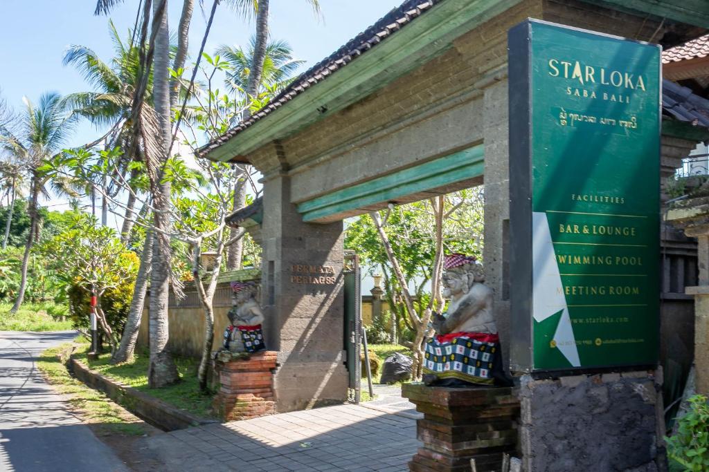Zahrada ubytování Starloka Saba Bali Hotel