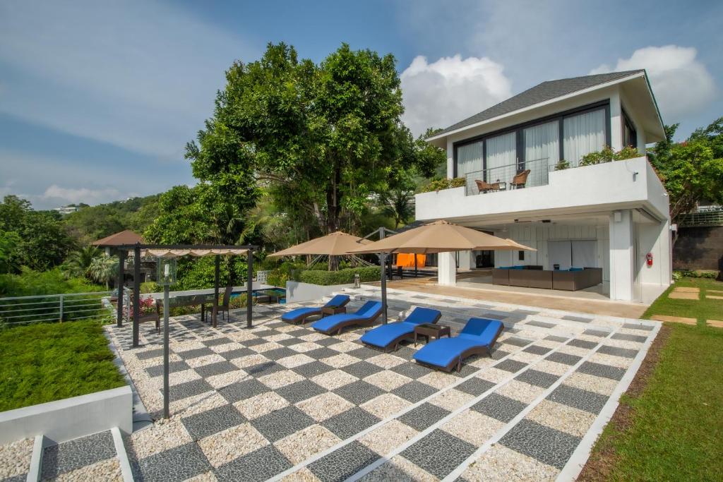 Bazén v ubytování Bluemango Pool Villa & Resort Koh Samui nebo v jeho okolí