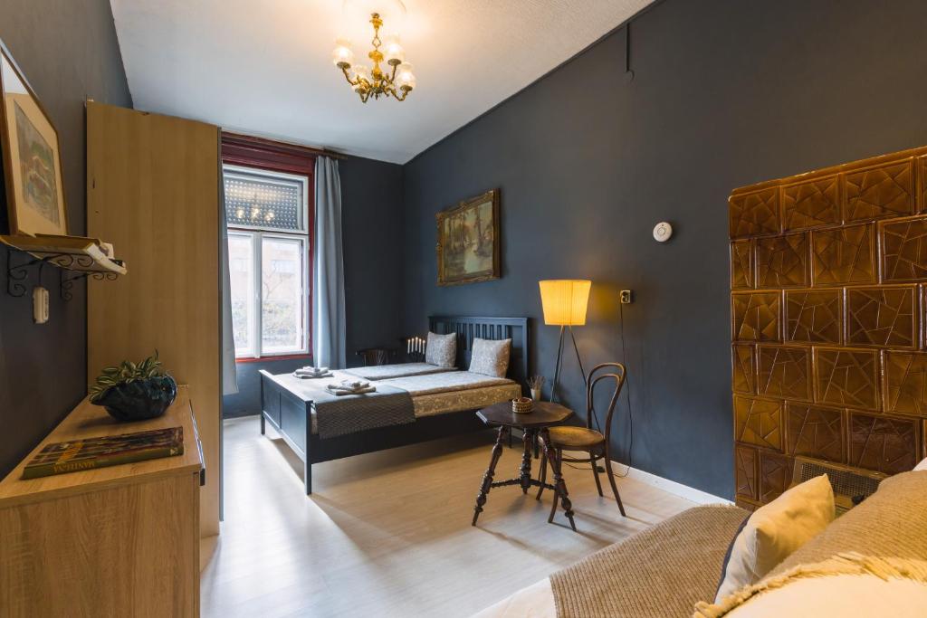 Televízia a/alebo spoločenská miestnosť v ubytovaní Westend apartment