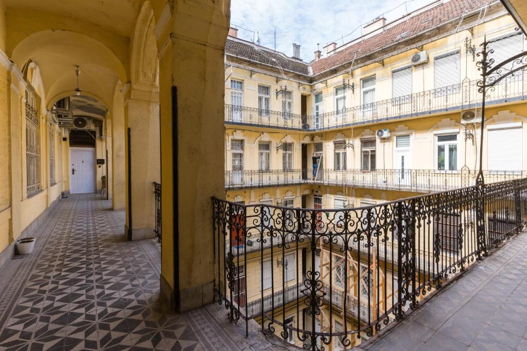 Balkón alebo terasa v ubytovaní Westend apartment