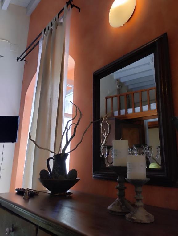 Кухня или мини-кухня в Sokratis Apartments
