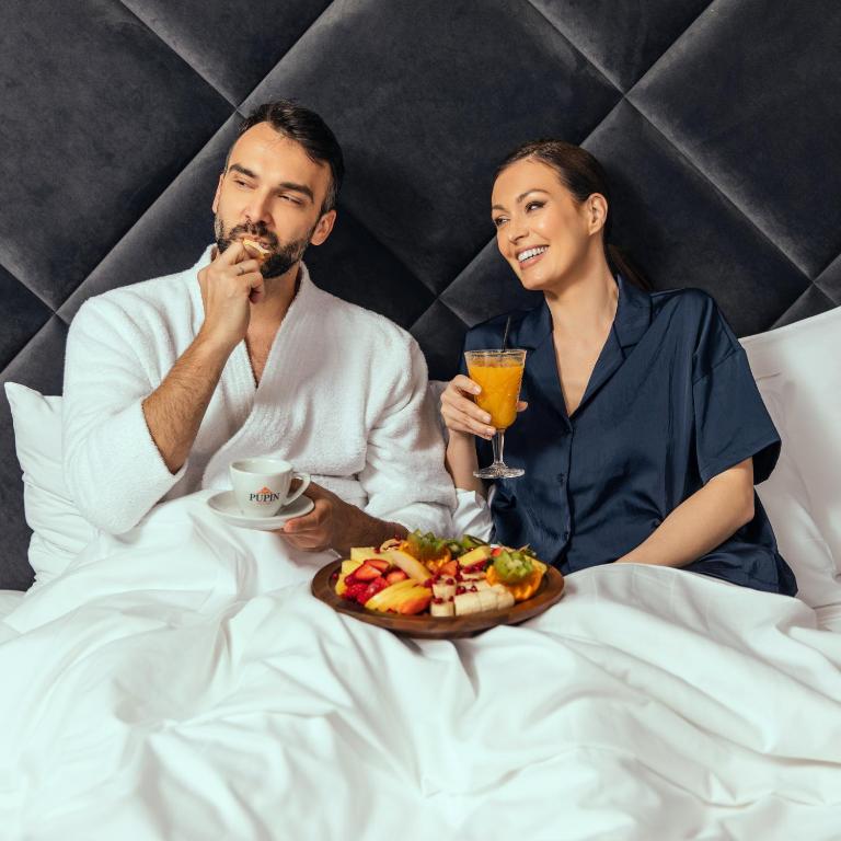 Nápoje v ubytování Hotel Pupin Novi Sad