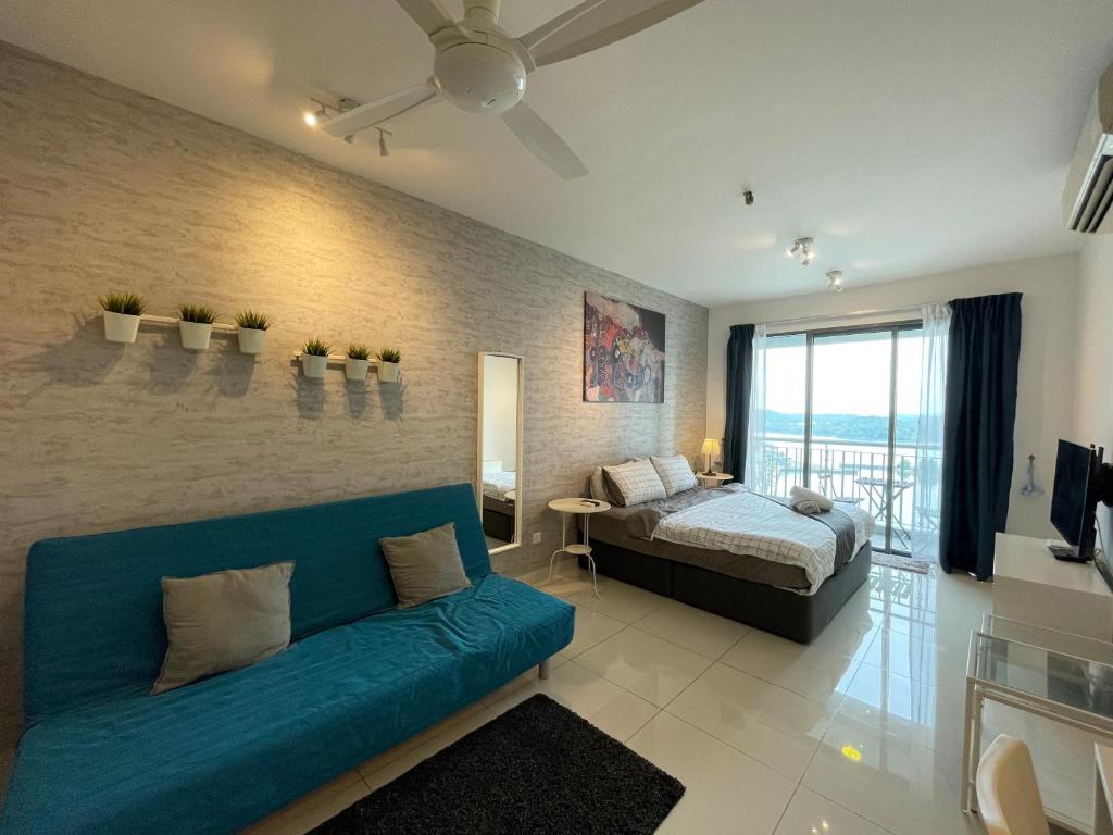 Teega Suites PuteriHarbour By WP Homestay - Estudio Con Vista Al Mar