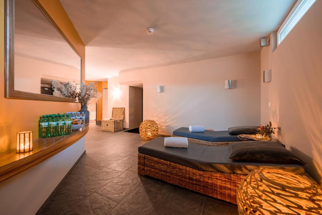Χώρος καθιστικού στο Hotel UTO KULM car-free hideaway in Zurich