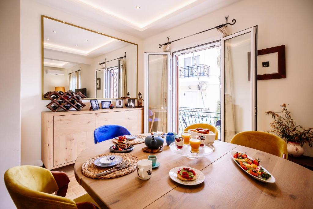 Makanan di atau berdekatan apartmen