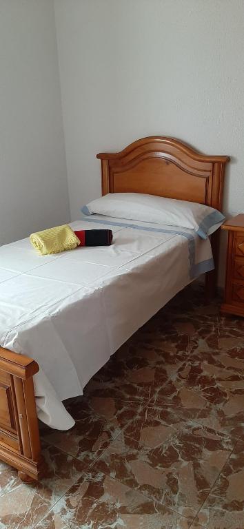Postel nebo postele na pokoji v ubytování Nijar bella y su Parque Natural Cabo de Gata