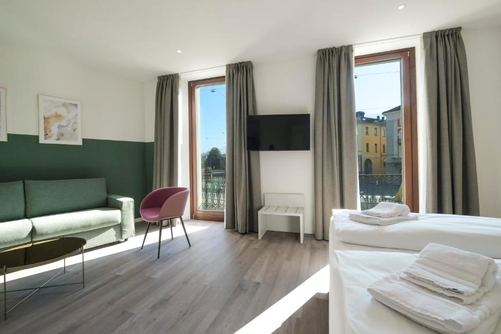Boutique Hotel Piazza Grande - Suite Junior Avec Balcon