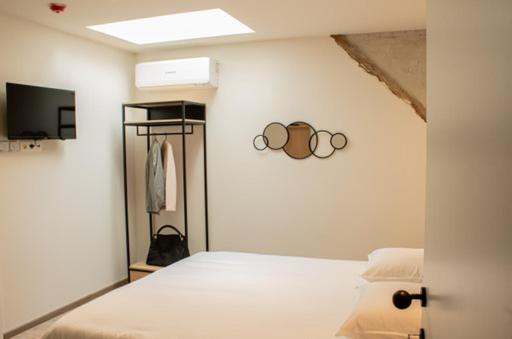 Postel nebo postele na pokoji v ubytování B&B elzartwinning