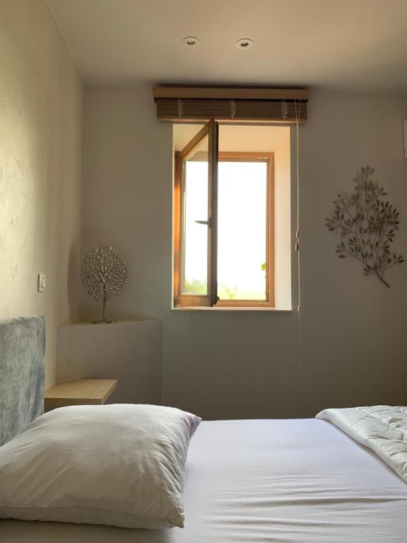 Postel nebo postele na pokoji v ubytování B&B elzartwinning