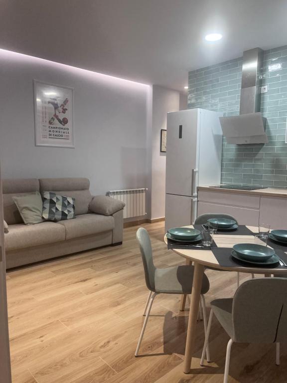 Kuchyň nebo kuchyňský kout v ubytování Apartamento Centro León GVSM