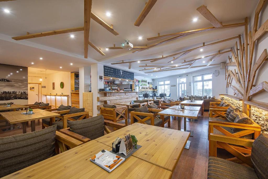 Posezení v ubytování Aparthotel Belveder
