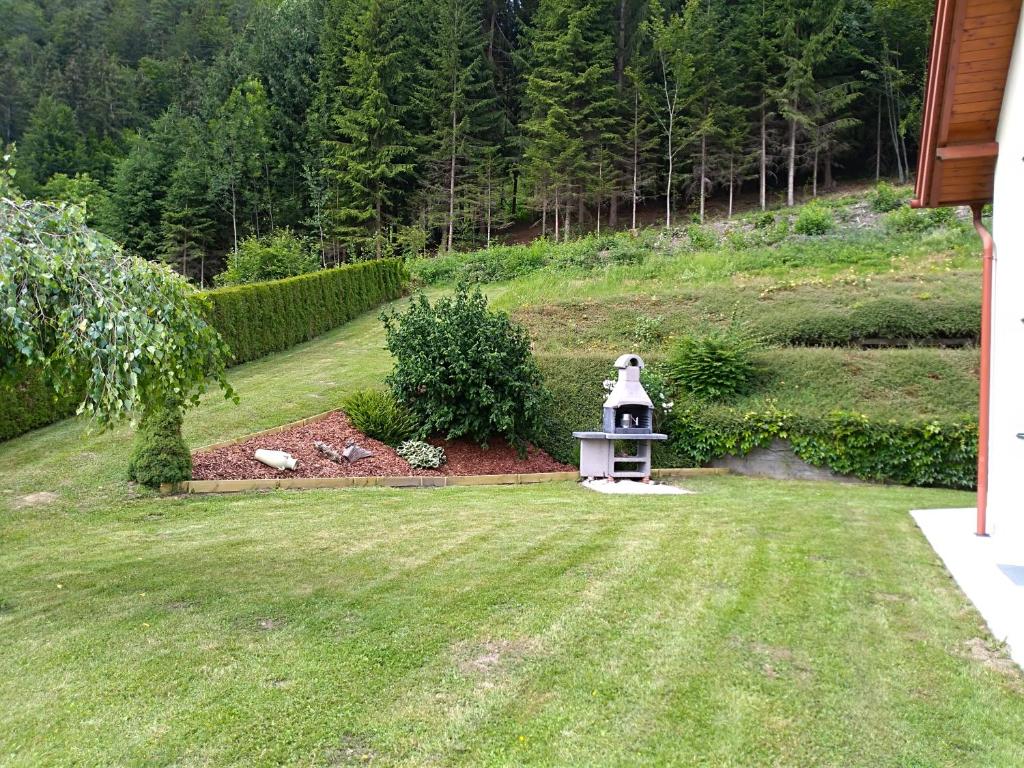 Jardí fora de Ferienhaus Manuela