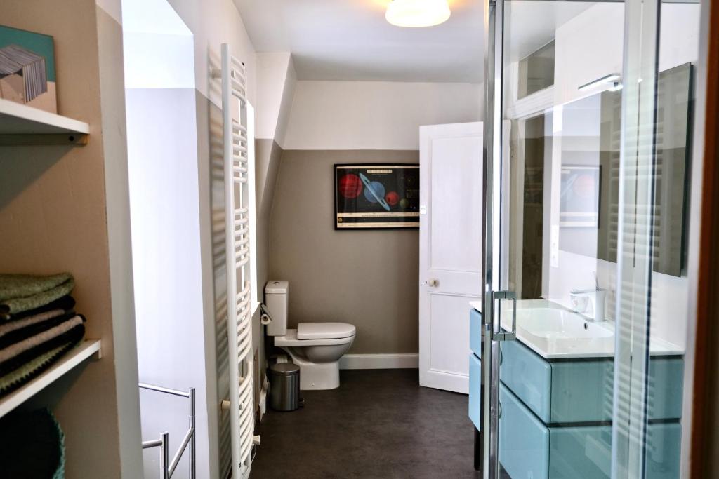 Kúpeľňa v ubytovaní Contes à Rebours - Chambres d'hôtes