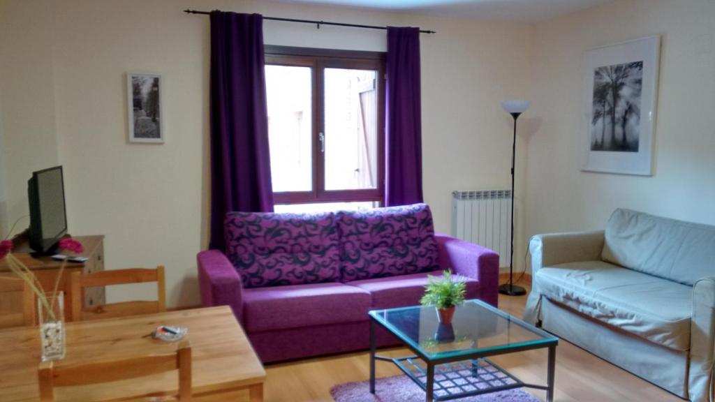 Posezení v ubytování Apartamentos Argualas
