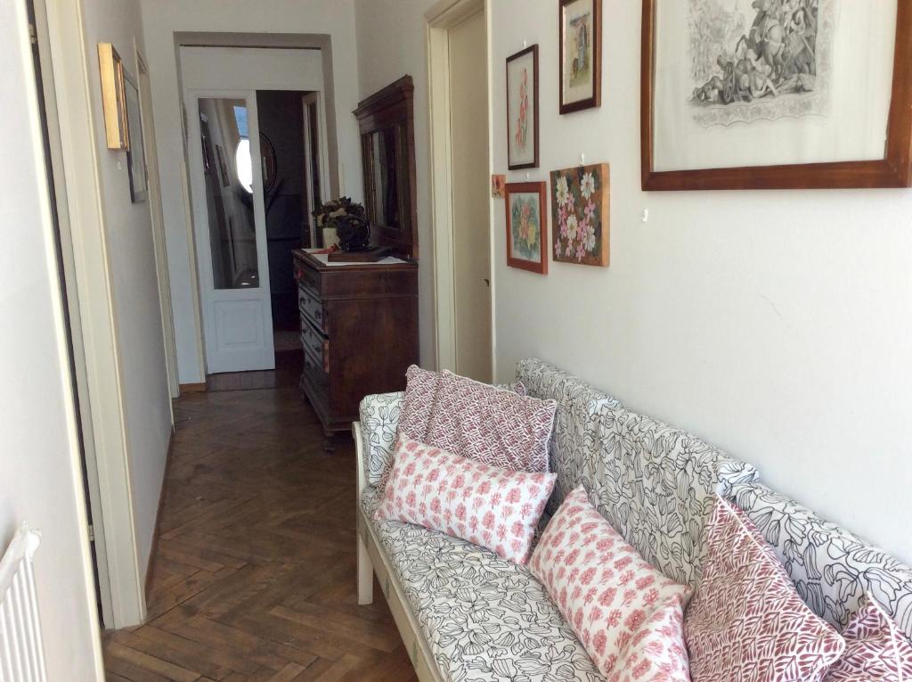 Posezení v ubytování Albergo Gargnano