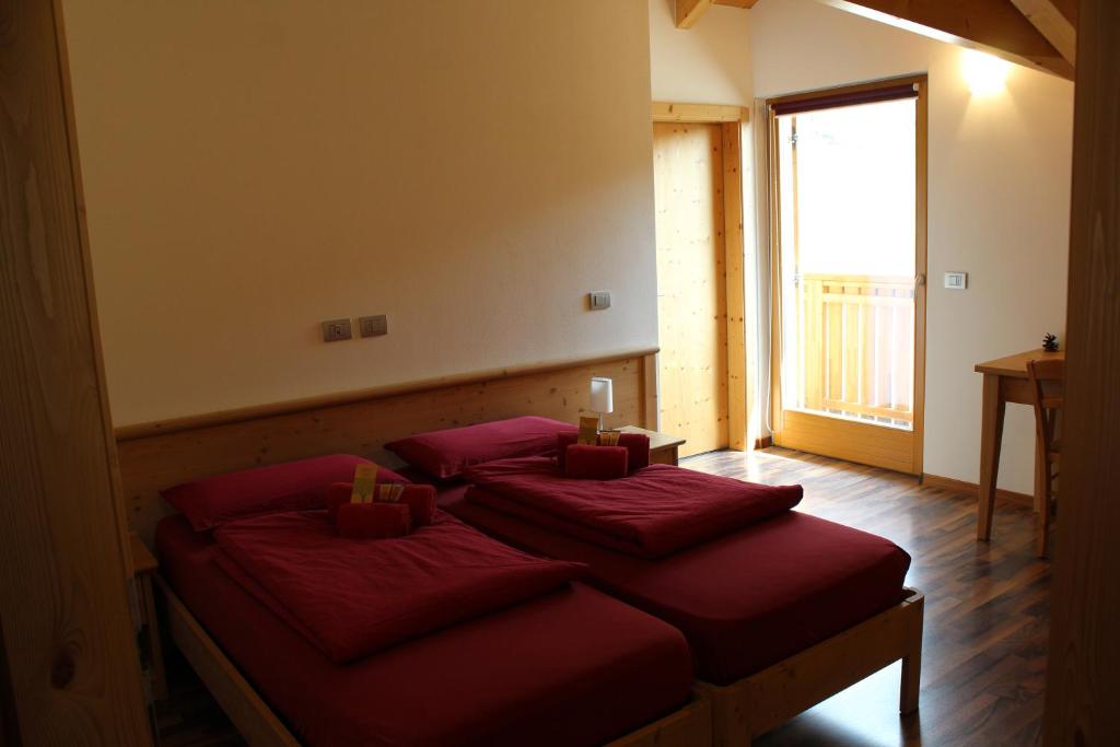 Postel nebo postele na pokoji v ubytování Agritur Fiore