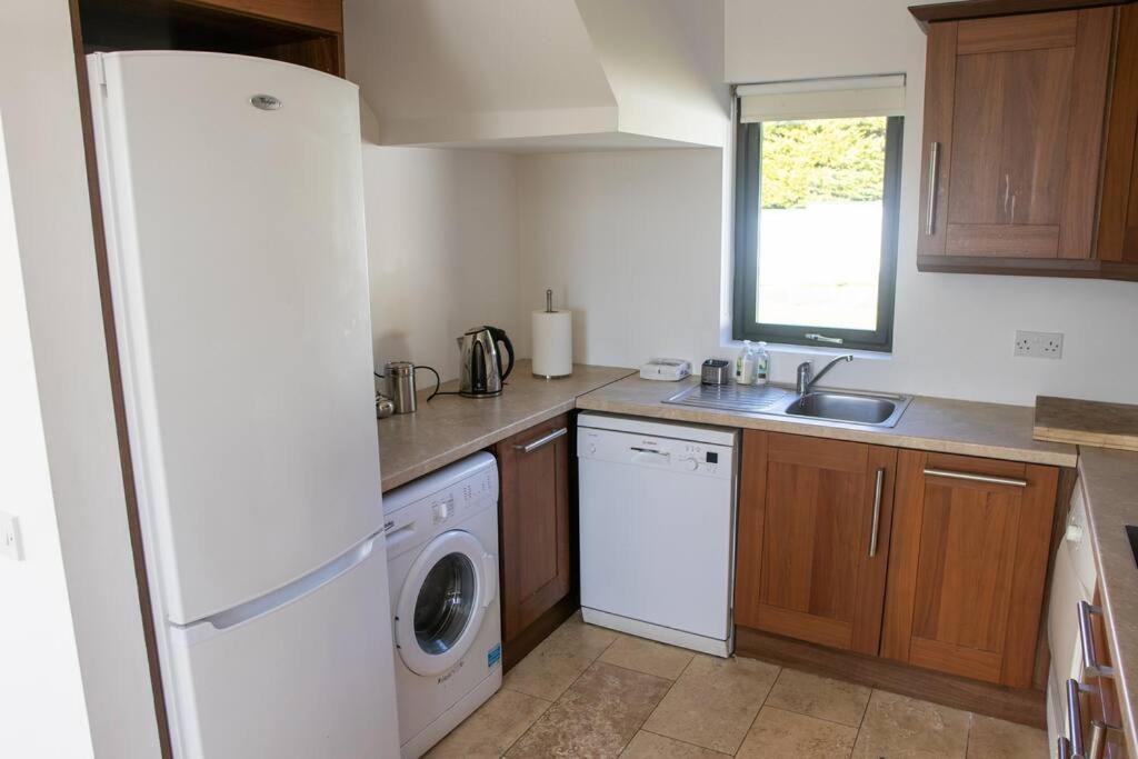 Kuchyň nebo kuchyňský kout v ubytování Osher Apartment