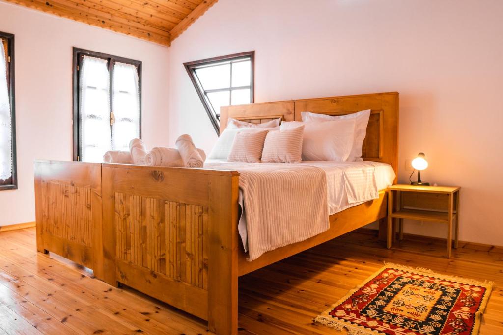 Uma cama ou camas num quarto em Porta7 Hotel