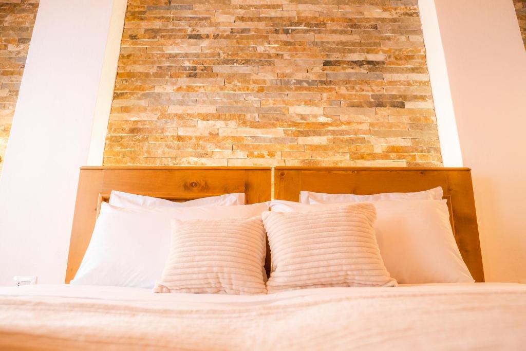Uma cama ou camas num quarto em Porta7 Hotel