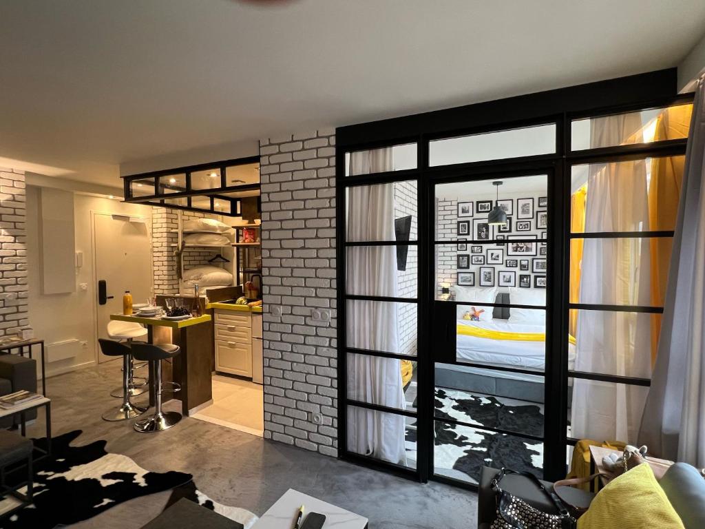 Kuchyňa alebo kuchynka v ubytovaní Appartement Flandre